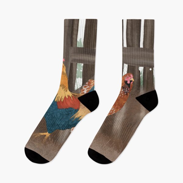 Item preview, Chicken and Rooster designed and sold by awanderingsoul.