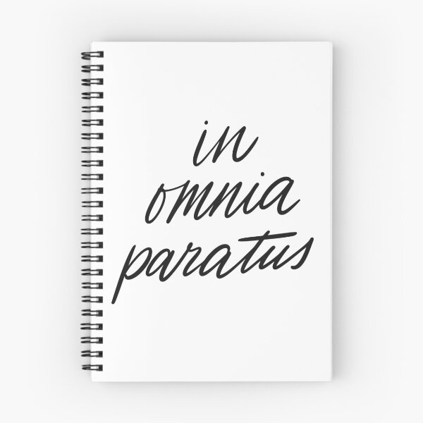 Item preview, In omnia paratus designed and sold by Ilze Lucero.