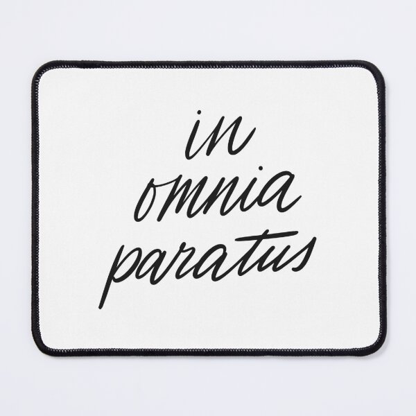 Item preview, In omnia paratus designed and sold by Ilze Lucero.