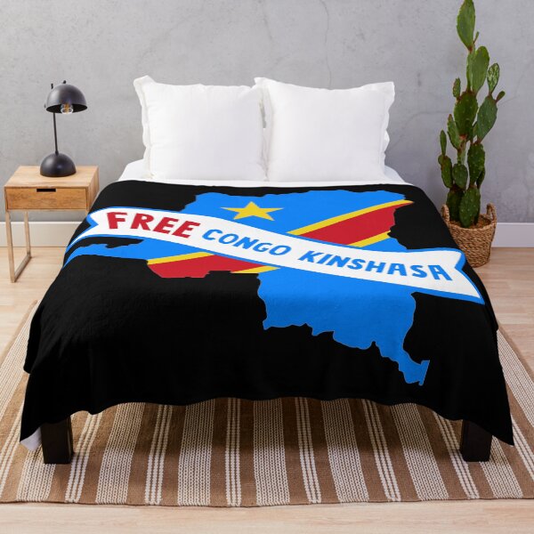 Item preview, Free Congo flag designed and sold by Wolagno.