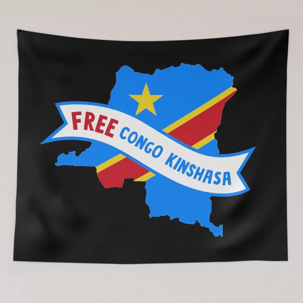 Item preview, Free Congo flag designed and sold by Wolagno.