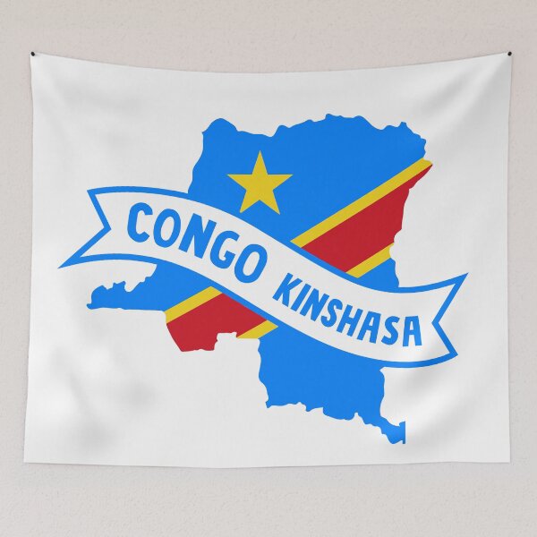 Item preview, Free Congo flag designed and sold by Wolagno.
