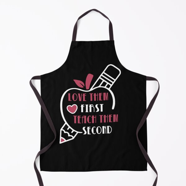 Item preview, love them first, teach them second- teacher valentines designed and sold by EnchantedOwl.