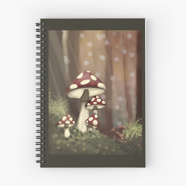 Item preview, Mushrooms in the Forest designed and sold by MakersMenagerie.