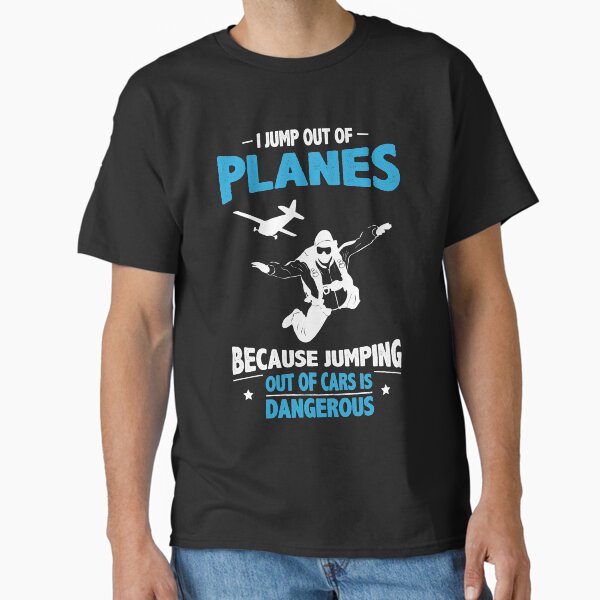 Item preview, Je saute des avions - Sauter des voitures est dangereux designed and sold by jslbdesigns.