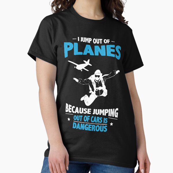 Item preview, Je saute des avions - Sauter des voitures est dangereux designed and sold by jslbdesigns.