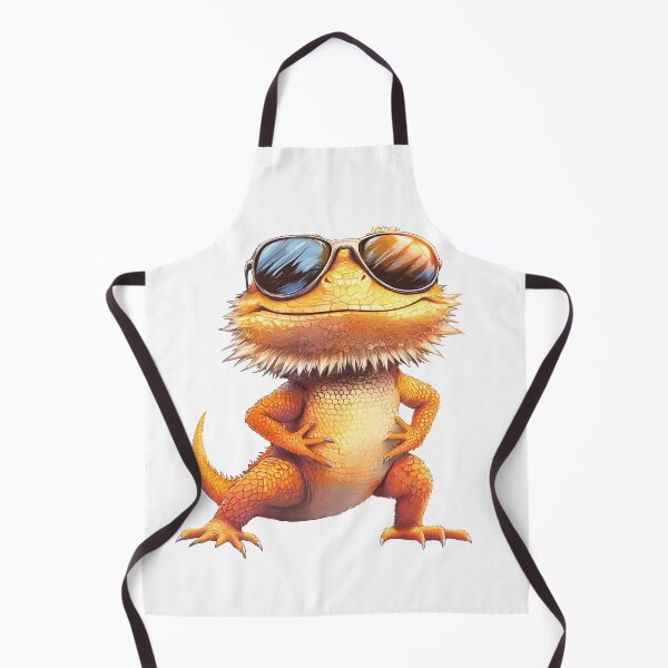 Item preview, Cool Bearded Dragon Wearing Sunglasses designed and sold by ColorFlowArt.