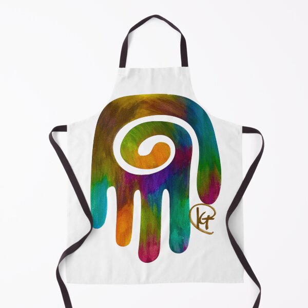 Item preview, Swirl Hamsa Art designed and sold by Kalli Taub Art.