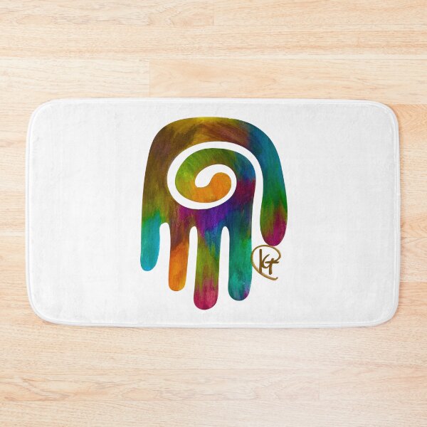 Item preview, Swirl Hamsa Art designed and sold by Kalli Taub Art.