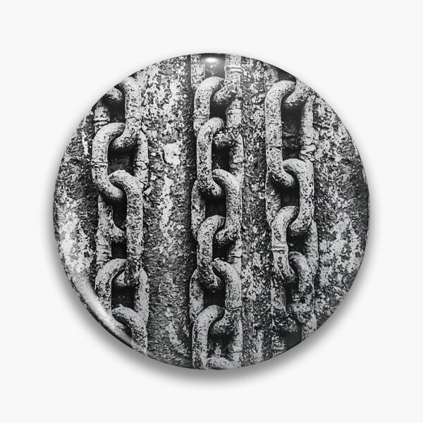 Item preview, Monochrome corroded metal fence and links designed and sold by Piotrek0001.