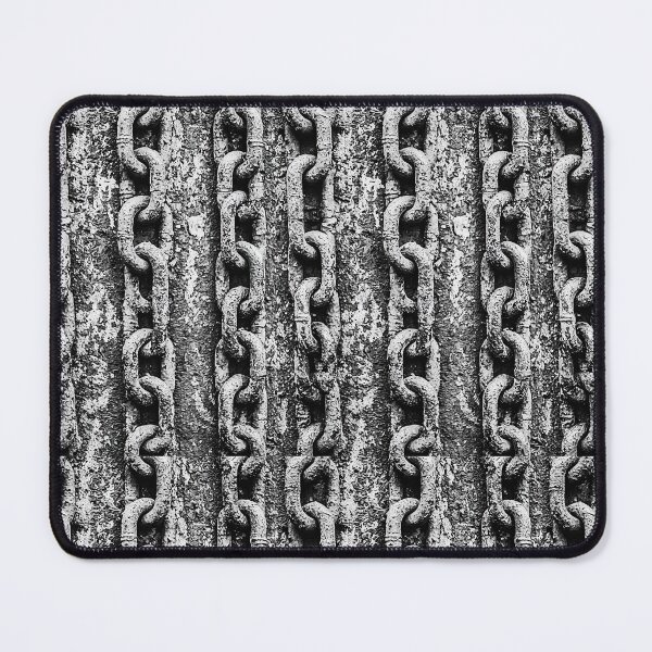 Item preview, Monochrome corroded metal fence and links designed and sold by Piotrek0001.