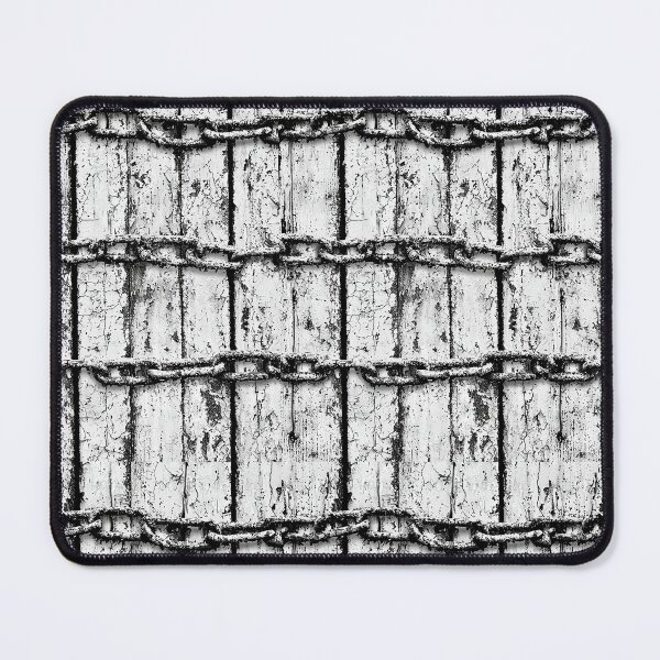 Item preview, Abandoned urban fence with heavy chains designed and sold by Piotrek0001.
