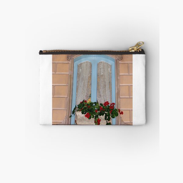 Item preview, Blue Window And Red Flowers designed and sold by Cynthia48.