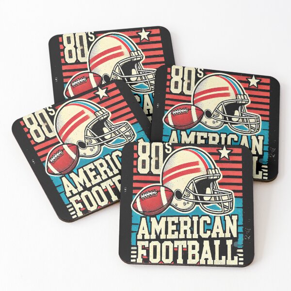 Item preview, Retro 80s Football Helmet & Ball designed and sold by Thompika.