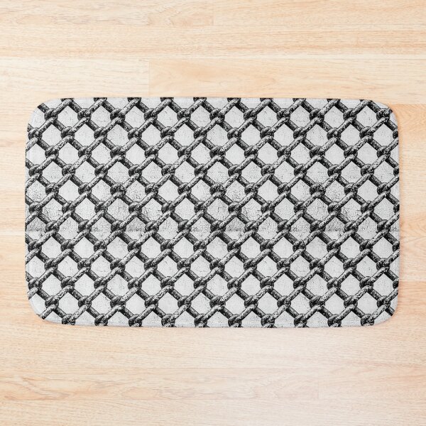 Item preview, Raw steel fence and old industrial chains designed and sold by Piotrek0001.