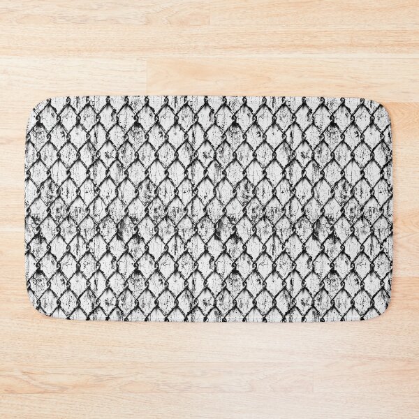 Item preview, Close-up of weathered chain and mesh fence designed and sold by Piotrek0001.