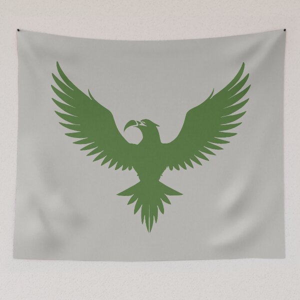 Item preview, Green Raptor Seahawk Sigil designed and sold by hauntedtees.
