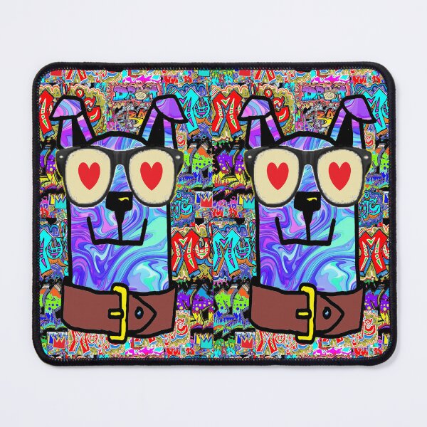 Item preview, Dogs of graffiti love designed and sold by LowEndGraphics.