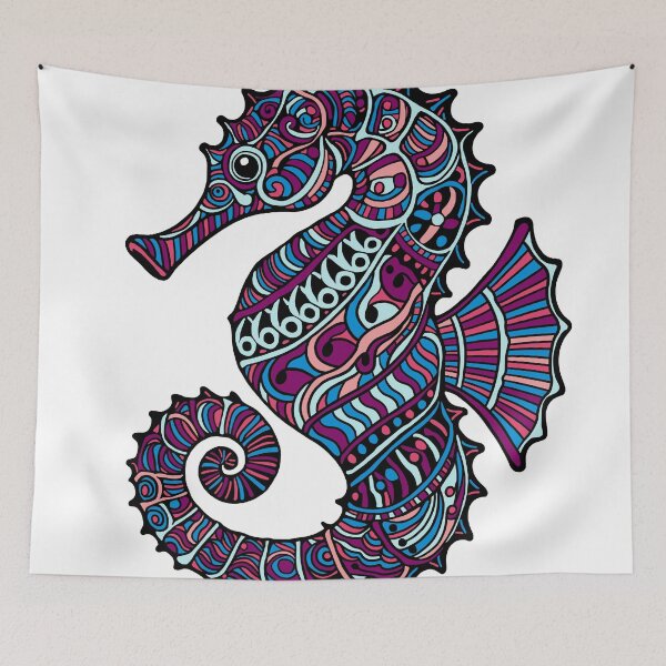 Item preview, Intricate seahorse designed and sold by SpectrumShine.