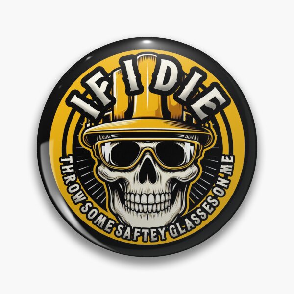 Item preview, If I Die at Work Funny PPE Sticker designed and sold by unionpride.