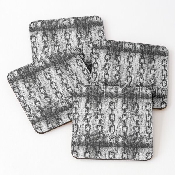 Item preview, Aged iron mesh and corroded heavy chains designed and sold by Piotrek0001.