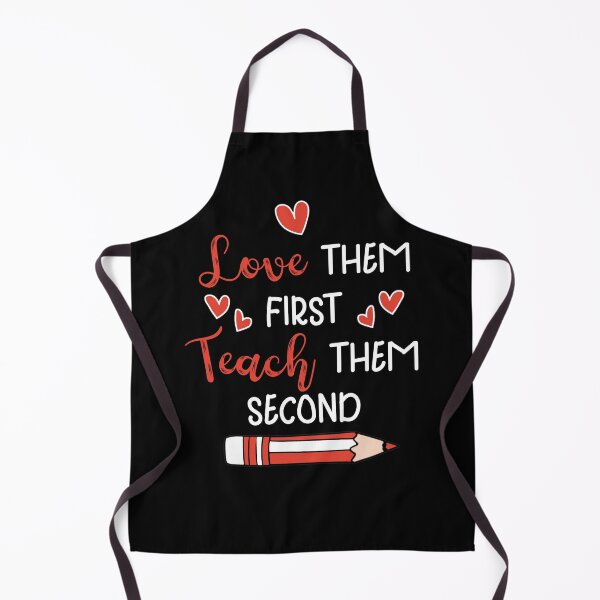 Item preview, Love them first, teach them second- teacher valentines designed and sold by EnchantedOwl.
