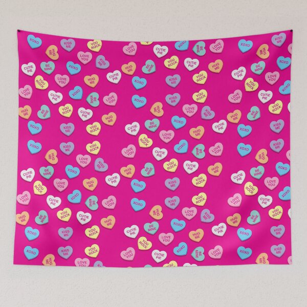 Item preview, Valentine Heart Shaped Candy Sweet Tarts designed and sold by Mimi  + Kate.