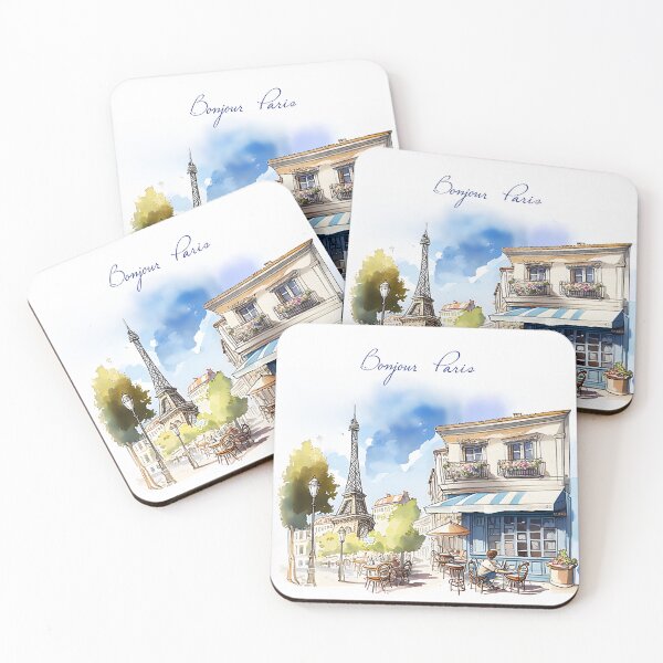 Item preview, Bonjour Paris designed and sold by Ramona-Gliga.