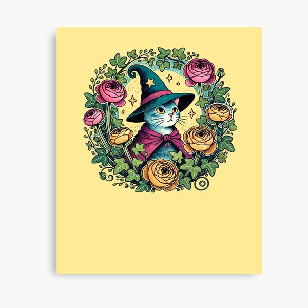 Item preview, Magical Kitty Cat Wizard designed and sold by Boog Monst .