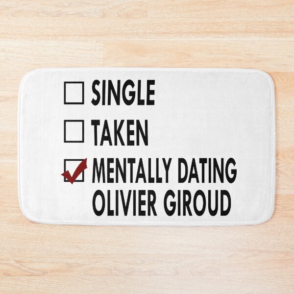 Item preview, Dating Olivier Giroud Black White designed and sold by Sasya.