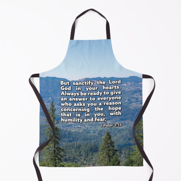 Item preview, 1 Peter 3:15 But Sanctify The Lord God in your hearts - Inspirational Bible Verse designed and sold by InsprtnlArtbyDP.