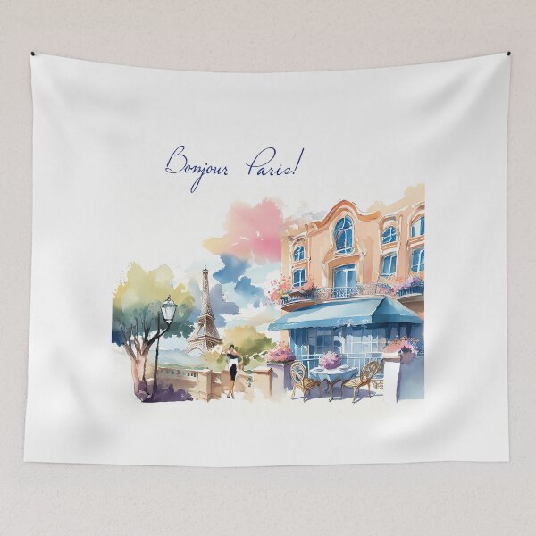 Item preview, Bonjour Paris! designed and sold by Ramona-Gliga.