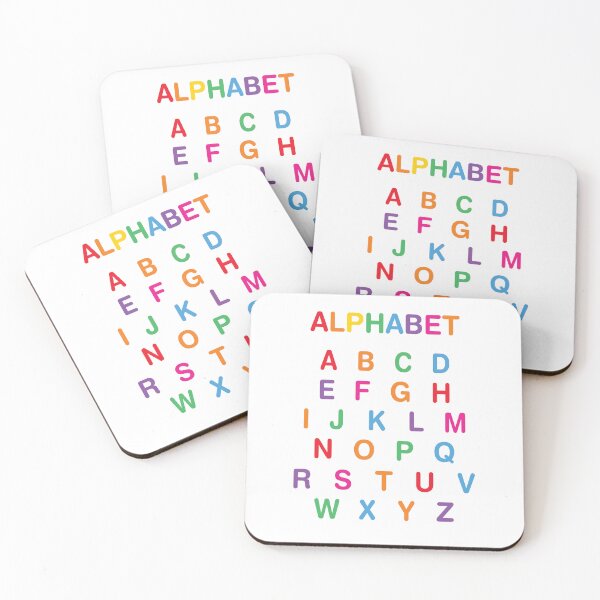 Item preview, Rainbow Alphabet Nursery Poster  designed and sold by BuxomBabe21.
