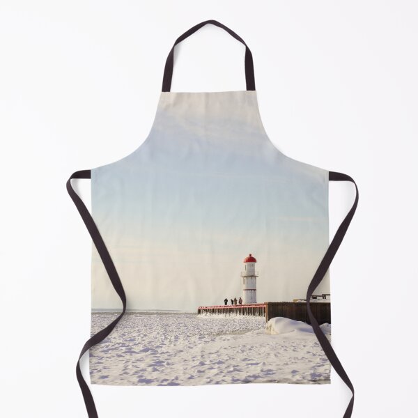 Item preview, Lighthouse in winter designed and sold by mylensflow.