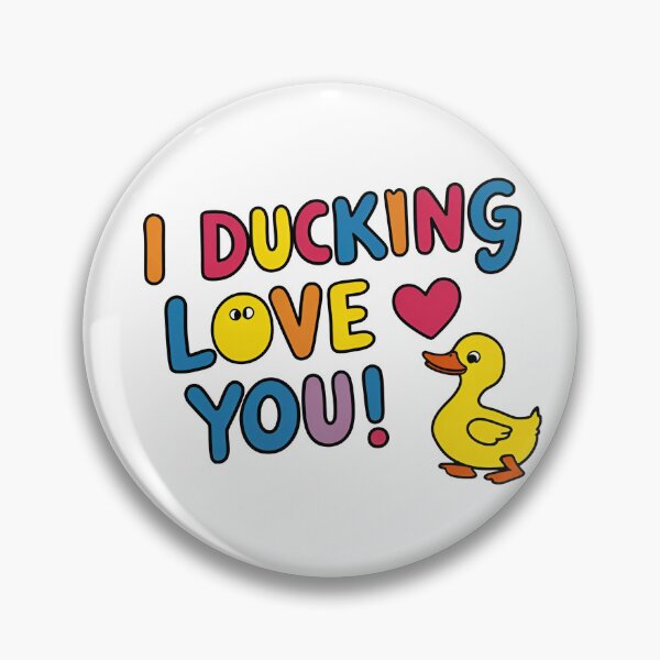 Item preview, I Ducking Love You Valentines Day designed and sold by soulcanvasclltv.