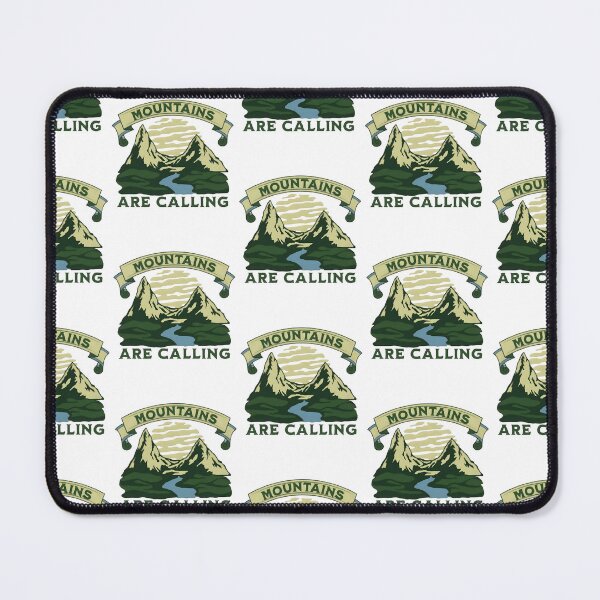 Item preview, Mountains ar calling, funny and cool nature lover designed and sold by Merchattack.