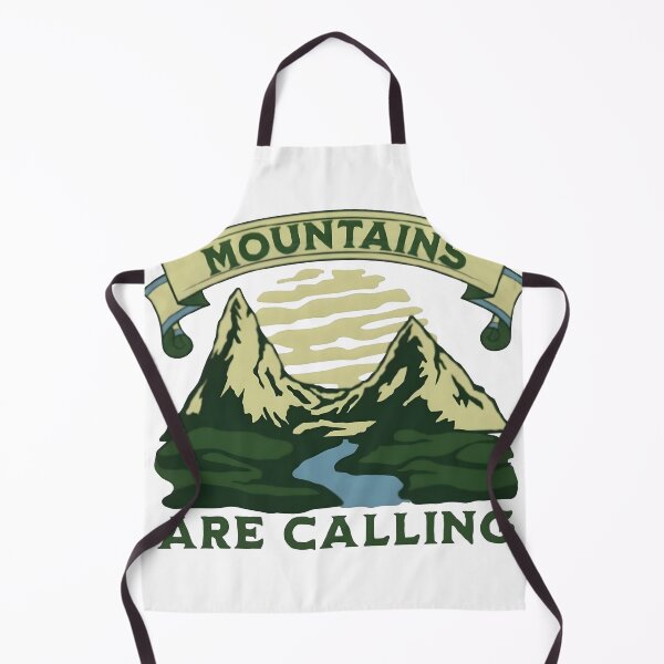 Item preview, Mountains ar calling, funny and cool nature lover designed and sold by Merchattack.