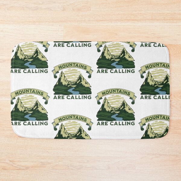 Item preview, Mountains ar calling, funny and cool nature lover designed and sold by Merchattack.