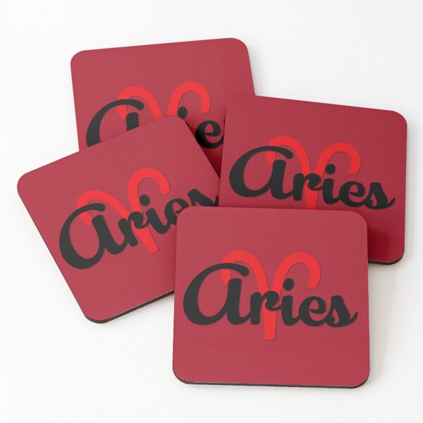 Item preview, Aries Fire - Black Font red designed and sold by LizzyPrittyArts.