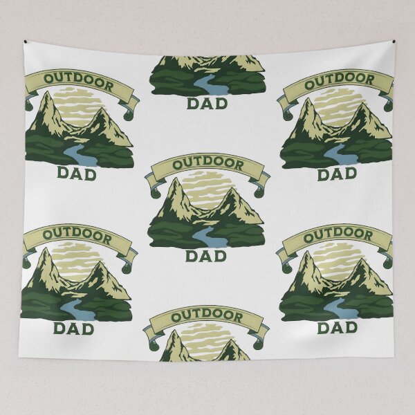 Item preview, Outdoor dad, funny and cool nature lover designed and sold by Merchattack.
