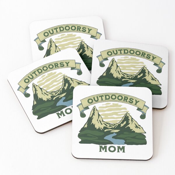 Item preview, Outdoorsy mom, funny and cool nature lover designed and sold by Merchattack.