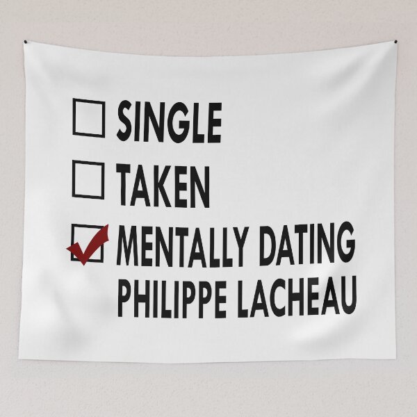 Item preview, Dating Philippe Lacheau Black White designed and sold by Sasya.