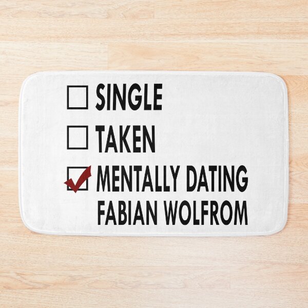 Item preview, Dating Fabian Wolform Black White designed and sold by Sasya.