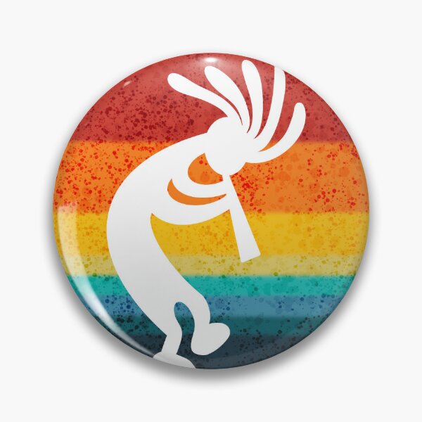 Item preview, Kokopelli with Southwestern Colors designed and sold by Wayne Young Arts.