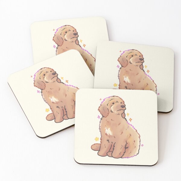 Item preview, Goldendoodle designed and sold by Mayarartsy.