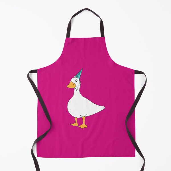 Item preview, Ganso tonto con sombrero de fiesta en color rosa designed and sold by alieann.