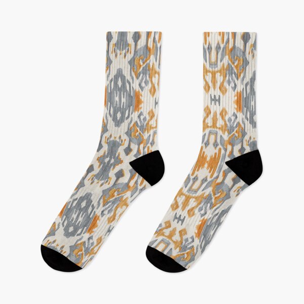Artikelvorschau, Ikat handgemachtes Design orange entworfen und verkauft von Alessandro Remo Mazzoni Remotextiles.