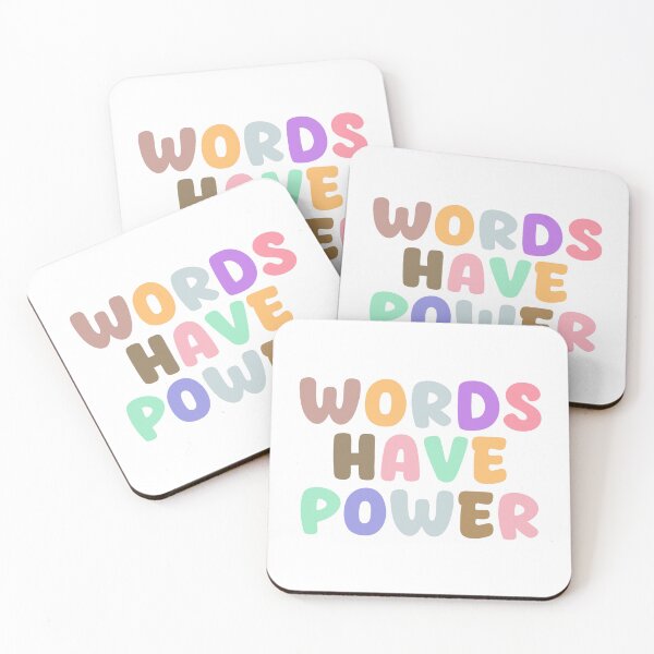 Item preview, words have power  designed and sold by designing01Ar3.