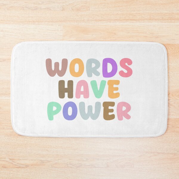 Item preview, words have power  designed and sold by designing01Ar3.