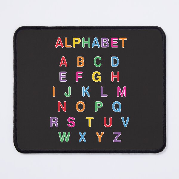 Item preview, Rainbow Alphabet Nursery Poster designed and sold by BuxomBabe21.